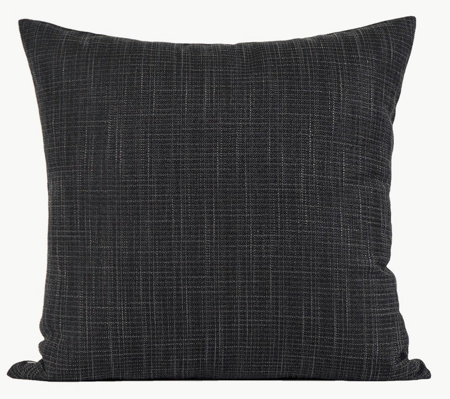 Large discount black pillows