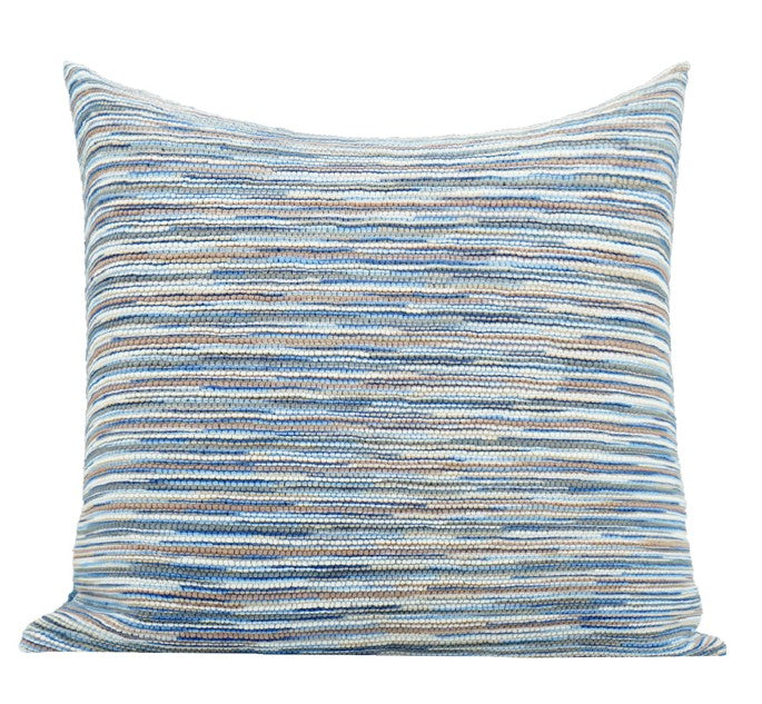 Large Modern Square Throw Pillows for Couch, Blue Modern Sofa Pillow, –  artworkcanvas