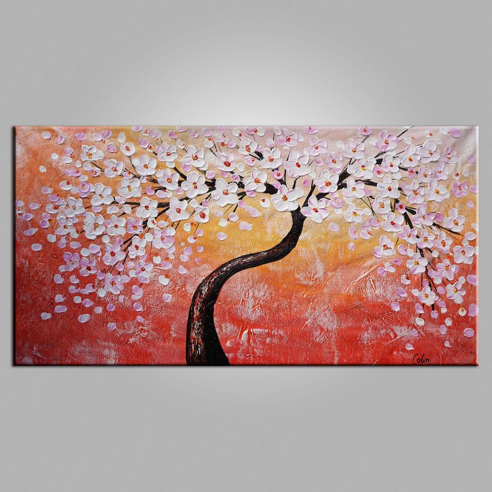 Buy Medium Size Acrylic Paint on Canvas. Original Painting. Tree