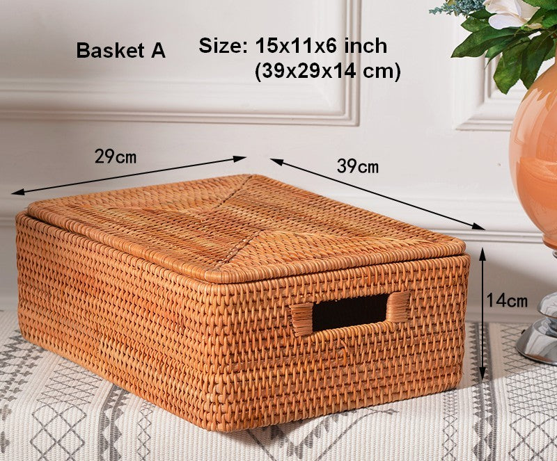 Storage Baskets for Toys, Rectangular Storage Basket for Shelves, Stor –  artworkcanvas