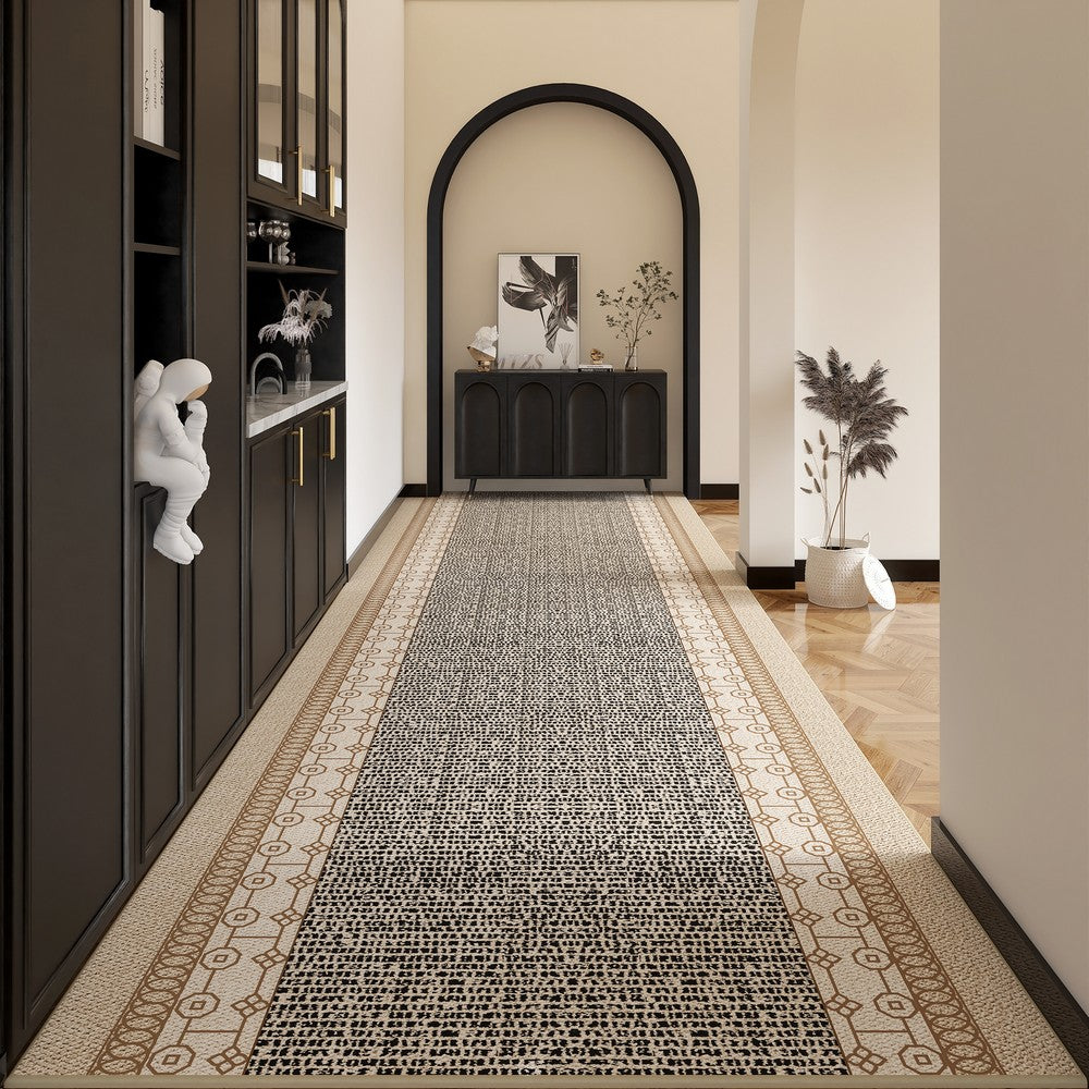 Extra Long Hallway Runners, Contepmorary Runner Rugs, Non Slip Modern Long Hallway Runners, Long Narrow Runner Rugs-artworkcanvas