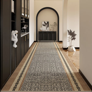 Extra Long Hallway Runners, Contepmorary Runner Rugs, Non Slip Modern Long Hallway Runners, Long Narrow Runner Rugs, Modern Entryway Runner Rug Ideas-artworkcanvas