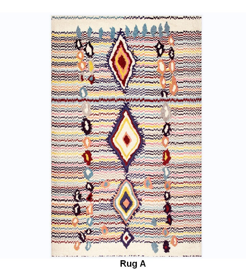 Persain Rugs for Bedroom, Morocco Area Rugs for Living Room, Traditional Colorful Persian Rugs, Vintage Area Rugs for Dining Room-artworkcanvas