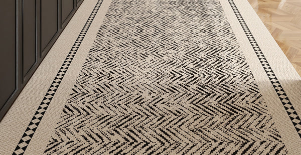 Kitchen Runner Rugs, Entrance Hallway Runners, Extra Long Narrow Runner Rugs, Easy Care Contemporary Modern Long Hallway Runners, Washable Entryway Runner Rug Ideas-artworkcanvas