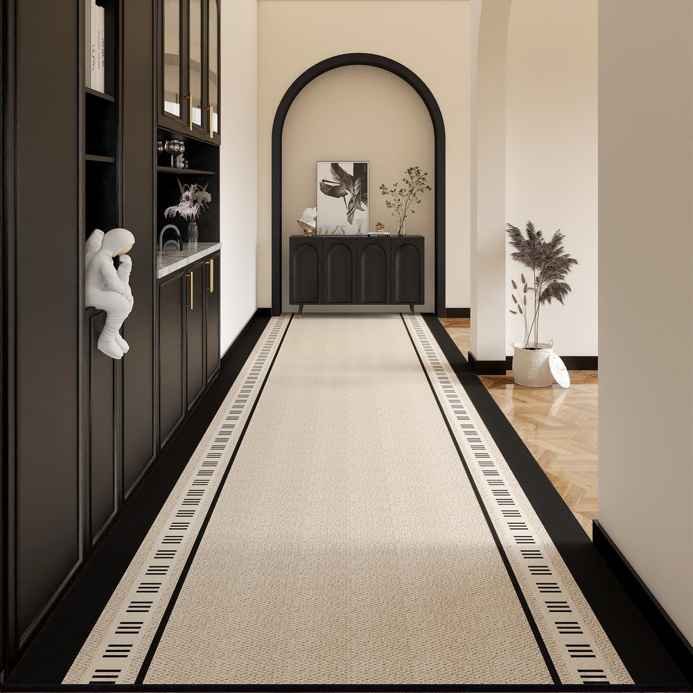 Washable Entryway Runner Rug Ideas, Kitchen Runner Rugs, Long Narrow Runner Rugs, Easy Care Contemporary Modern Long Hallway Runners-artworkcanvas