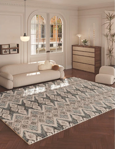 Modern Runner Rugs Next to Bed, Kitchen Runner Rugs, Bathroom Runner Rugs, Contemporary Runner Rugs for Living Room, Runner Rugs for Hallway-artworkcanvas