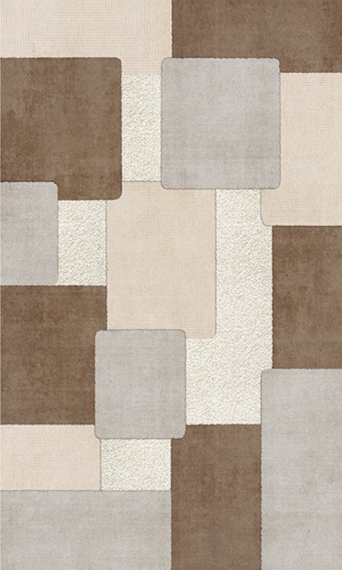 Abstract Modern Rugs for Living Room, Large Contemporary Rugs for Dining Room, Bedroom Geometric Modern Area Rugs-artworkcanvas