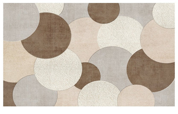 Geometric Modern Rugs for Dining Room, Bedroom Modern Rugs, Contemporary Area Rugs for Living Room-artworkcanvas