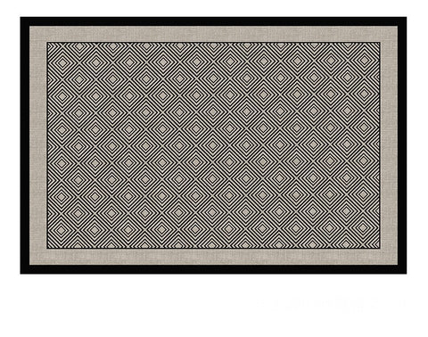 Mid Century Area Rugs for Living Room, Abstract Contemporary Rugs for Bedroom, Modern Carpets for Office, Dining Room Floor Rugs, Elegant Modern Area Rugs under Sofa-artworkcanvas