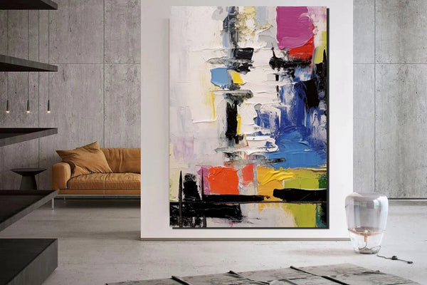 Wall Art Paintings, Simple Modern Art, Buy Paintings Online, Simple Abstract Painting, Large Paintings for Bedroom-artworkcanvas