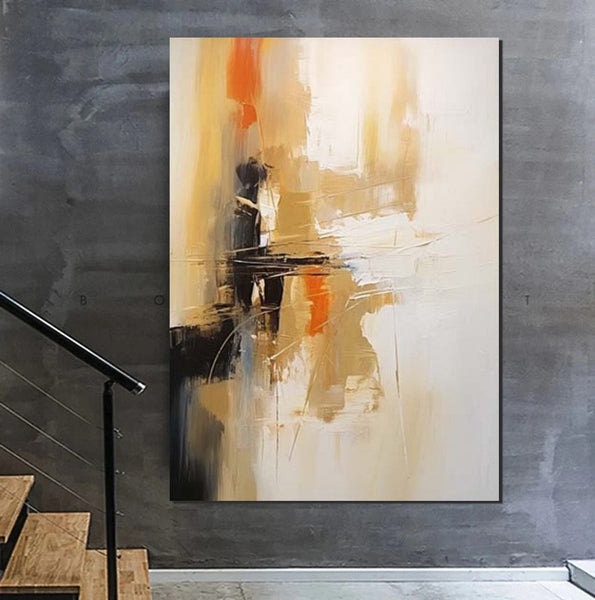 Dining Room Wall Art Paintings, Simple Modern Art, Wall Art Paintings, Buy Paintings Online, Simple Abstract Painting, Large Paintings for Bedroom-artworkcanvas