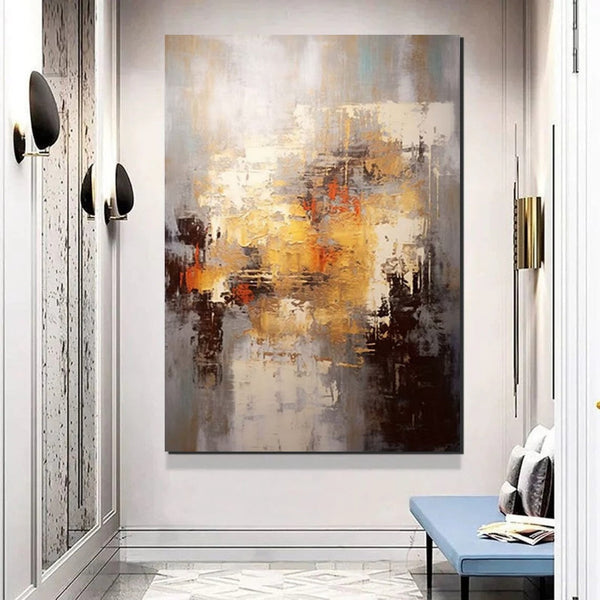 Simple Modern Art, Wall Art Paintings, Buy Paintings Online, Simple Abstract Painting, Large Paintings for Bedroom, Bedroom Wall Art Paintings-artworkcanvas