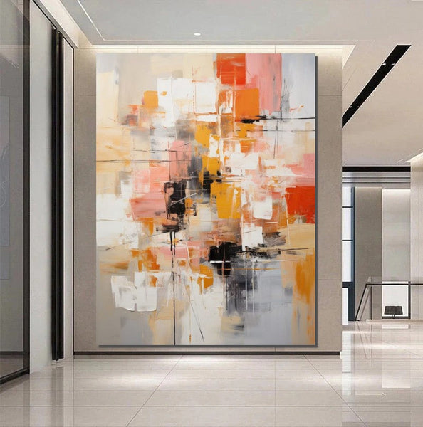 Bedroom Acrylic Painting, Simple Painting Ideas, Living Room Wall Painting, Extra Large Canvas Painting, Modern Paintings, Contemporary Art Painting-artworkcanvas