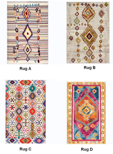 Traditional Persain Rugs for Bedroom, Morocco Area Rugs for Living Room, Traditional Colorful Persian Rugs, Vintage Area Rugs for Dining Room-artworkcanvas