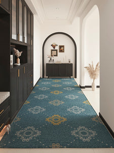 Modern Long Hallway Runners, Extra Long Narrow Runner Rugs, Stain-resistant Non Slip Entrance Hallway Runners, Easy Care Kitchen Runner Rugs, Contemporary Entryway Runner Rug Ideas-artworkcanvas