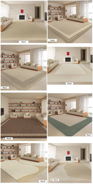 Bedroom Contemporary Soft Rugs, Rectangular Modern Rugs under Sofa, Large Modern Rugs in Living Room, Modern Rugs for Office, Dining Room Floor Carpets-artworkcanvas