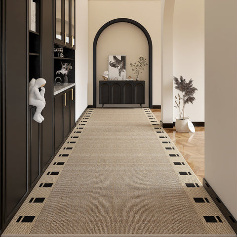 Washable Entrance Hallway Runners, Stain-resistant Non Slip Kitchen Runner Rugs, Extra Long Hallway Runners, Modern Long Hallway Runners-artworkcanvas