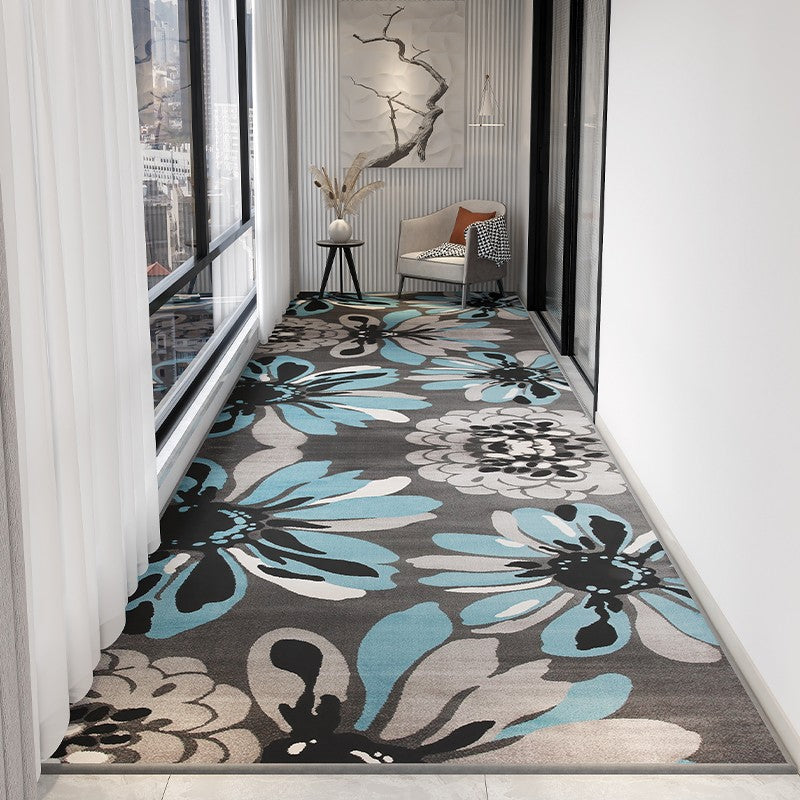 Modern Long Hallway Runners, Extra Long Narrow Runner Rugs, Bedside Long Runner Rugs, Washable Kitchen Runner Rugs, Entryway Runner Rug Ideas-artworkcanvas