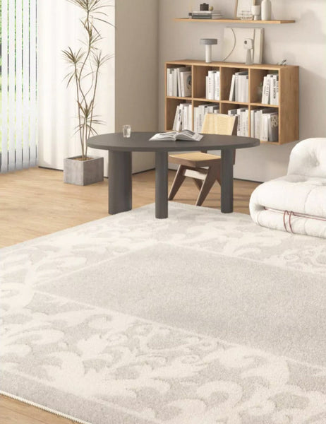 Living Room Abstract Area Rugs, Thick Contemporary Area Rugs Next to Bed, Hallway Modern Runner Rugs, Modern Rugs under Dining Room Table-artworkcanvas