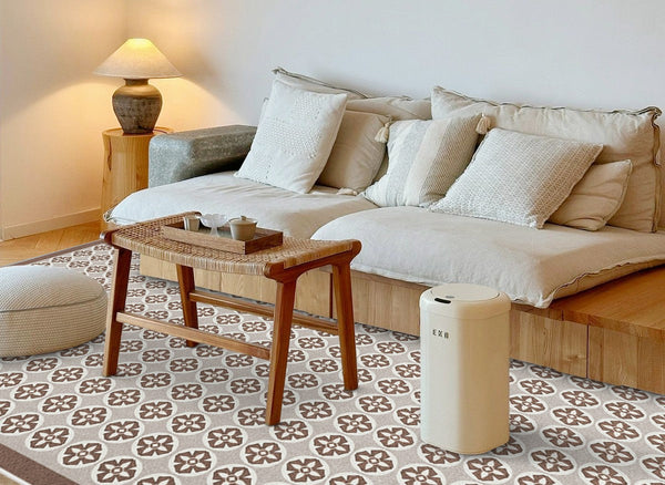 Mid Century Contemporary Modern Rugs for Living Room, Modern Rug Placement Ideas for Dining Room, Large Modern Rugs for Bedroom-artworkcanvas