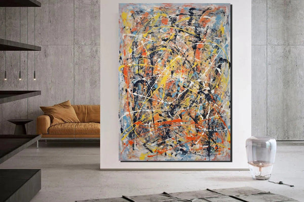 Extra Large Wall Art Painting, Modern Contemporary Abstract Artwork, Hand Painted Acrylic Painting, Acrylic Painting for Living Room, Buy Paintings Online-artworkcanvas