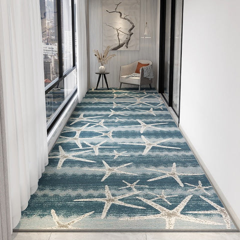 Entrance Hallway Runners, Extra Long Narrow Runner Rugs, Easy Care Contemporary Modern Long Hallway Runners, Washable Entryway Runner Rug Ideas, Kitchen Runner Rugs-artworkcanvas