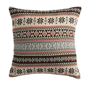 Bohemia Sofa Pillows for Living Room, Decorative Throw Pillows, Geometric Pattern Throw Pillow for Couch, Large Bohemian Decorative Sofa Pillows-artworkcanvas