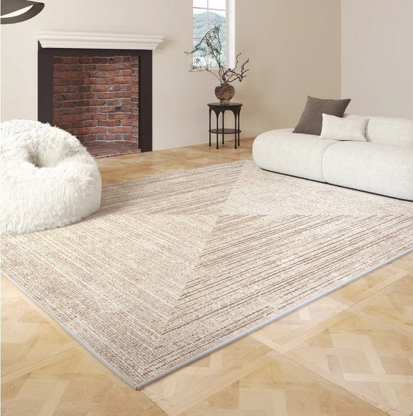 Bedroom Modern Rugs, Large Modern Rugs for Sale, Modern Area Rug in Living Room, Contemporary Floor Carpets under Sofa-artworkcanvas