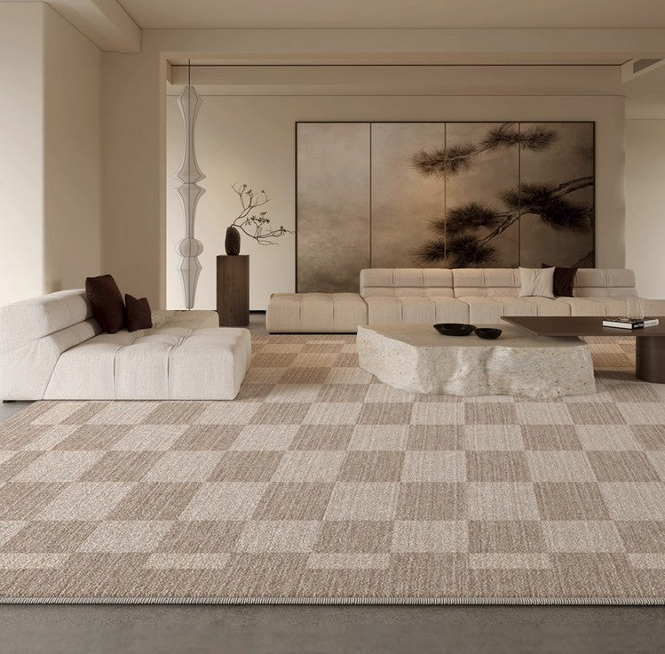 Large Contemporary Floor Carpets, Living Room Modern Area Rugs, Thick Soft Modern Rugs in Bedroom, Dining Room Modern Rugs-artworkcanvas