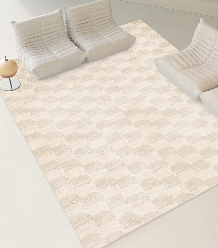 Simple Modern Rug Ideas for Bedroom, Modern Rugs for Dining Room,Large Modern Rugs for Living Room, Abstract Geometric Modern Rugs-artworkcanvas