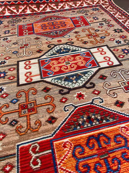 Morocco Area Rugs for Living Room, Persain Rugs for Bedroom, Traditional Colorful Persian Rugs, Vintage Area Rugs for Dining Room-artworkcanvas