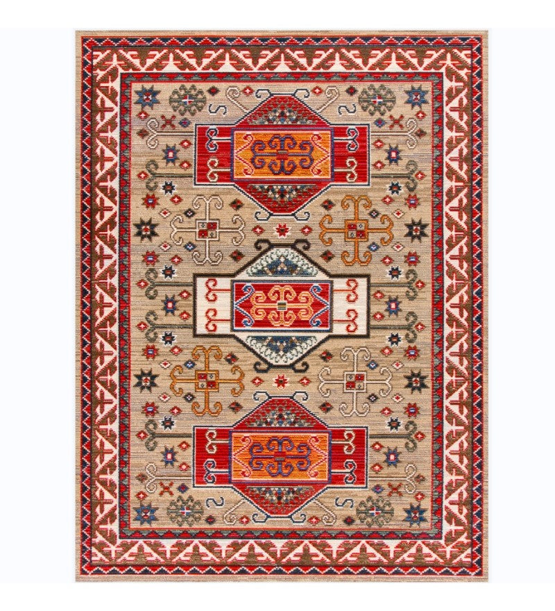 Morocco Area Rugs for Living Room, Persain Rugs for Bedroom, Traditional Colorful Persian Rugs, Vintage Area Rugs for Dining Room-artworkcanvas