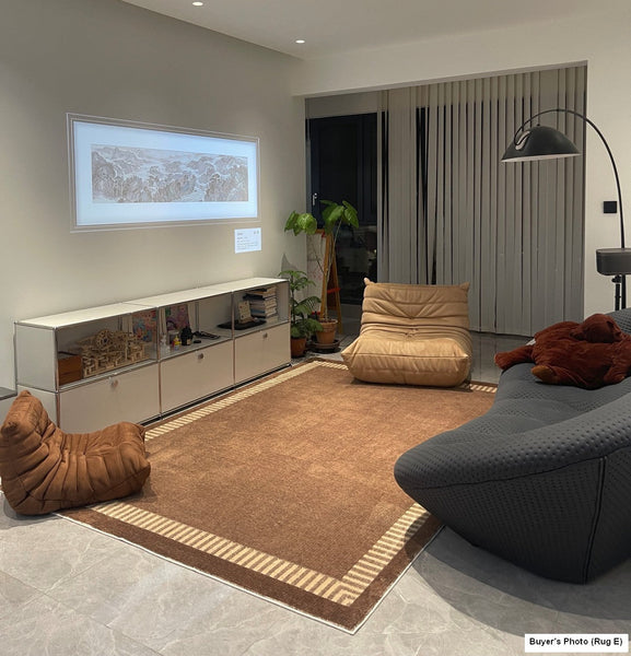 Living Room Modern Rugs, Bedroom Contemporary Soft Rugs, Rectangular Modern Rugs under Sofa, Modern Rugs for Office, Dining Room Floor Carpets-artworkcanvas