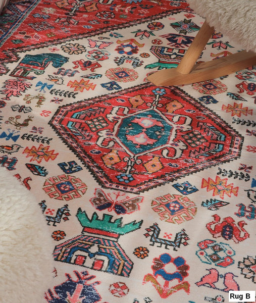 Oversized Area Rugs for Living Room, Extra Large Vintage Persian Rugs, Antique Persian Rug, Vintage Rugs for Bedroom, Persain Rugs for Dining Room-artworkcanvas