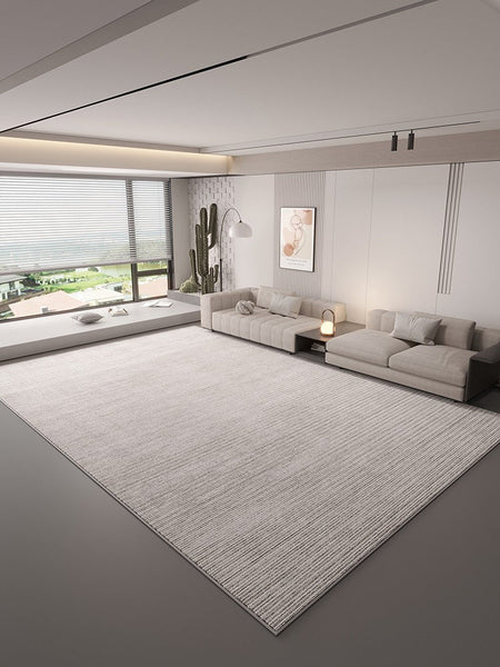 Grey Modern Rugs under Sofa, Large Modern Rugs in Living Room, Abstract Contemporary Rugs for Bedroom, Dining Room Floor Rugs, Modern Rugs for Office-artworkcanvas