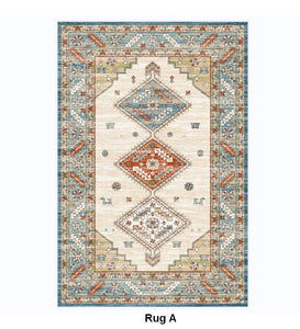 Morocco Area Rugs for Living Room, Traditional Persain Rugs for Bedroom, Traditional Colorful Persian Rugs, Vintage Area Rugs for Dining Room-artworkcanvas