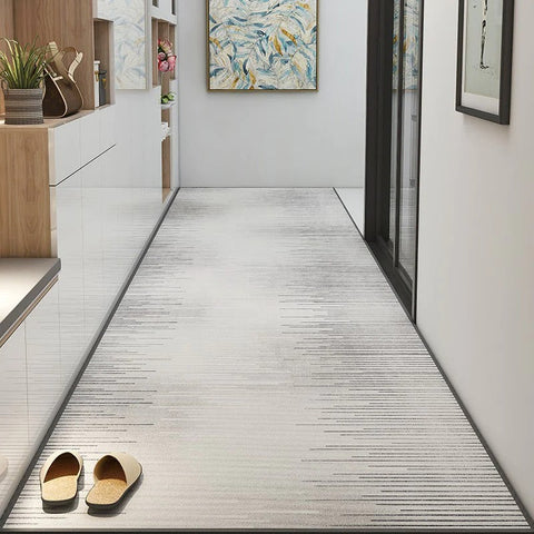 Abstrct Entrance Hallway Runners, Simple Modern Long Hallway Runners, Kitchen Runner Rugs, Entryway Runner Rug Ideas, Long Hallway Runners, Long Narrow Runner Rugs-artworkcanvas