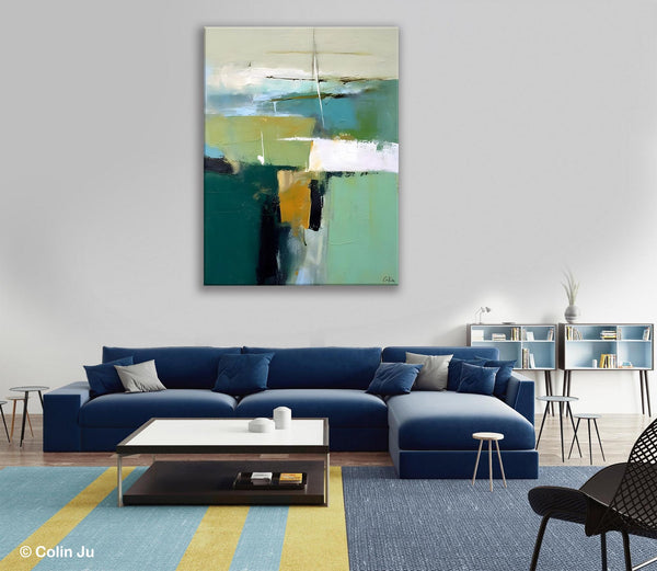 Extra Large Canvas Painting for Bedroom, Abstract Painting on Canvas, Contemporary Acrylic Paintings, Original Abstract Wall Art for Sale-artworkcanvas