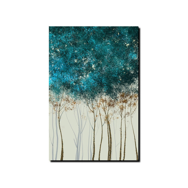 Dining Room Wall Art Ideas, Buy Canvas Art Online, Tree Paintings, Simple Modern Art, Simple Abstract Art, Large Acrylic Painting on Canvas-artworkcanvas