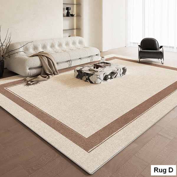 Contemporary Abstract Rugs for Dining Room, Simple Abstract Rugs for Living Room, Bedroom Floor Rugs, Modern Rug Ideas for Living Room-artworkcanvas