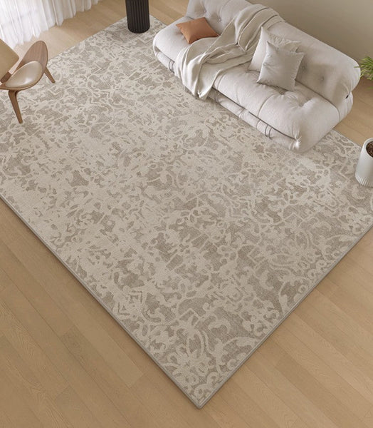 Thick Soft Rugs for Living Room, French Style Modern Rugs for Bedroom, Modern Rugs for Interior Design, Contemporary Modern Rugs under Dining Room Table-artworkcanvas