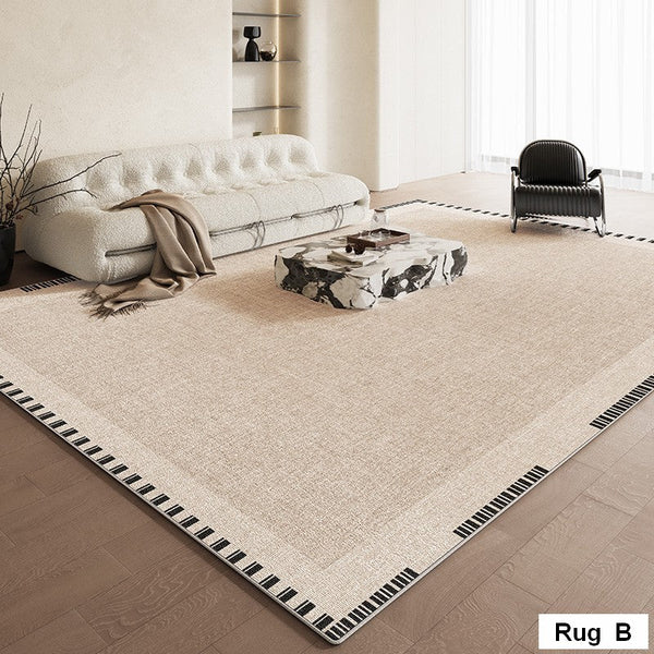 Bedroom Floor Rugs, Simple Abstract Rugs for Living Room, Contemporary Abstract Rugs for Dining Room, Modern Rug Ideas for Living Room-artworkcanvas