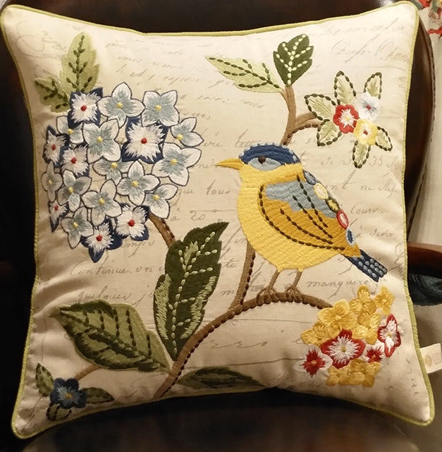 Bird Throw Pillows, Pillows for Farmhouse, Sofa Throw Pillows