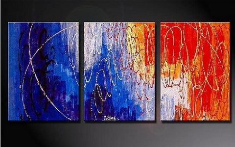 Large Painting, Canvas Art, Abstract Art, Canvas Painting, Abstract Oil Painting, Living Room Art, Modern Art, 3 Piece Wall Art, Abstract Painting, Acrylic Art-artworkcanvas