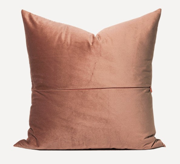 Brick red online pillows