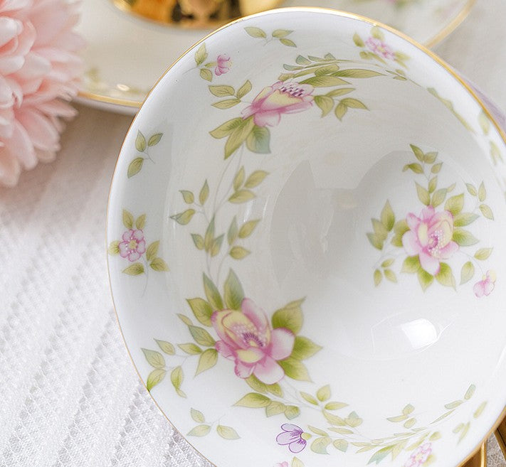 Beautiful British Tea Cups, Unique Afternoon Tea Cups and Saucers, Ele –  artworkcanvas