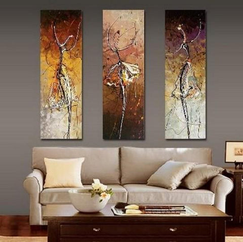 Abstract Wall Art Paintings, Ballet Dancer Painting, Modern Paintings, –  Paintingforhome