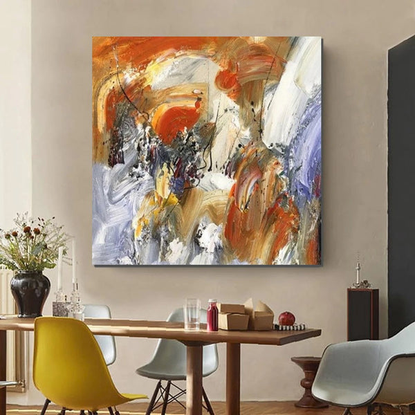 Large Paintings for Living Room, Bedroom Wall Painting, Hand Painted Acrylic Painting, Modern Contemporary Art, Modern Paintings for Dining Room-artworkcanvas