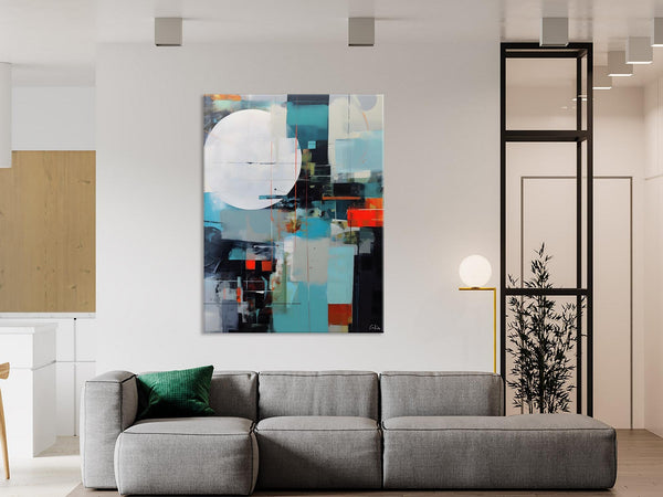 Large Contemporary Wall Art, Hand Painted Canvas Art, Modern Paintings, Extra Large Paintings for Living Room, Original Abstract Painting-artworkcanvas