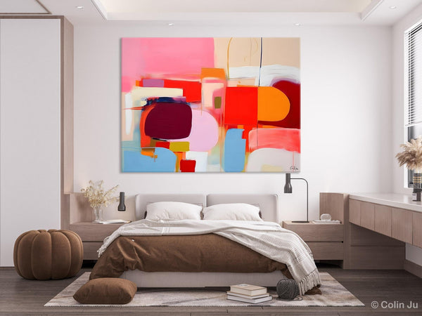 Extra Large Canvas Paintings, Original Abstract Art, Modern Wall Art Ideas for Dining Room, Impasto Painting, Contemporary Acrylic Paintings-artworkcanvas